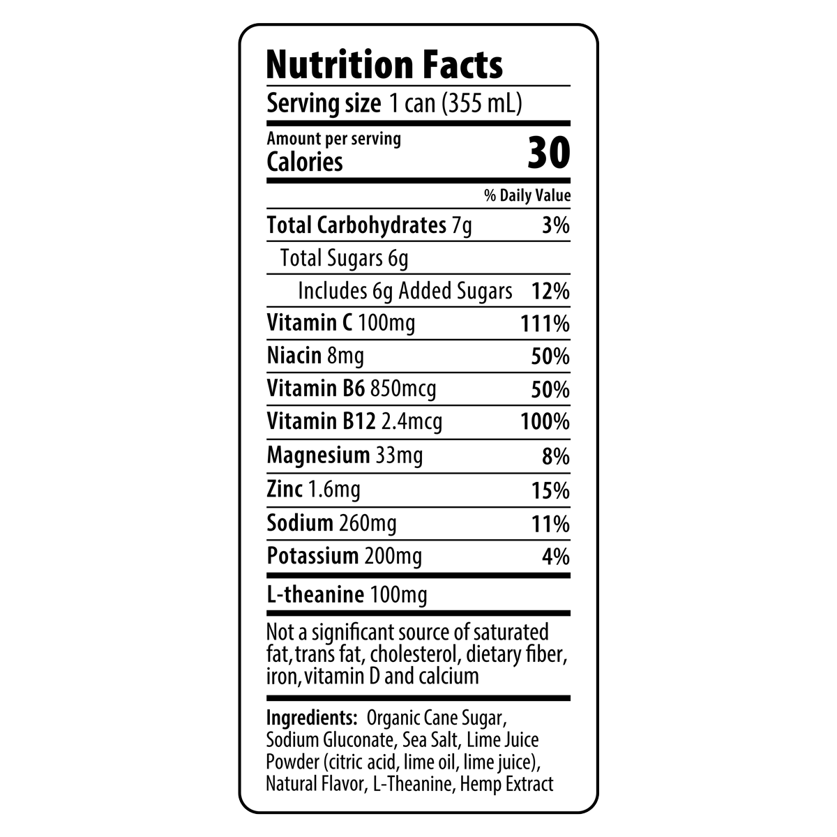 Enhanced Hydration Drink Mix