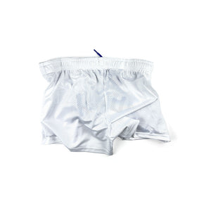 run high mesh shorts | white 3