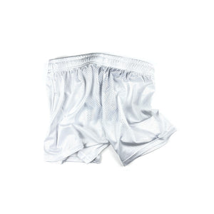 run high mesh shorts | white 5