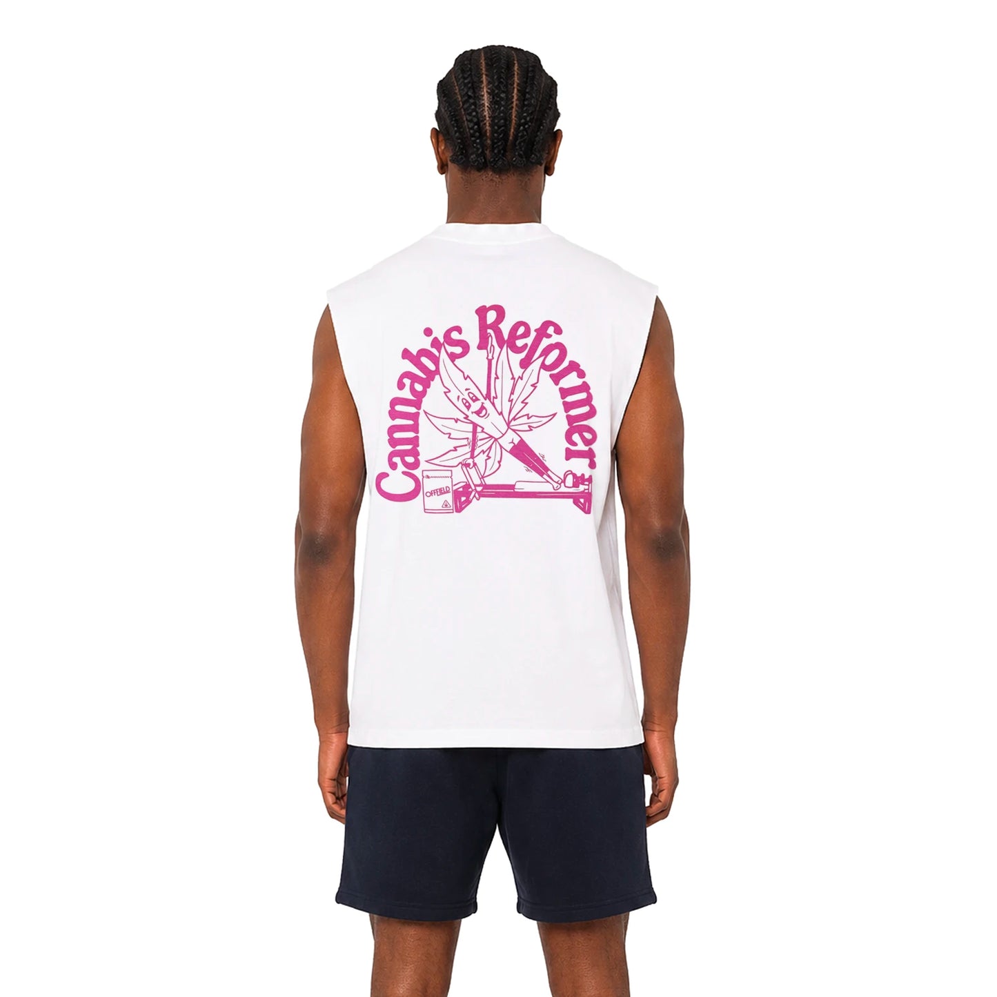 Cannabis Reformer Muscle Tee