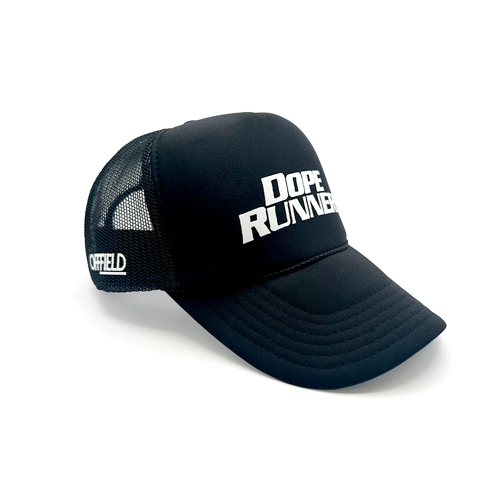 Dope Runner | Black Trucker Hat