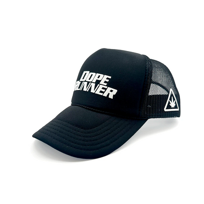 Dope Runner | Black Trucker Hat