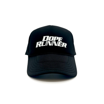 Dope Runner | Black Trucker Hat