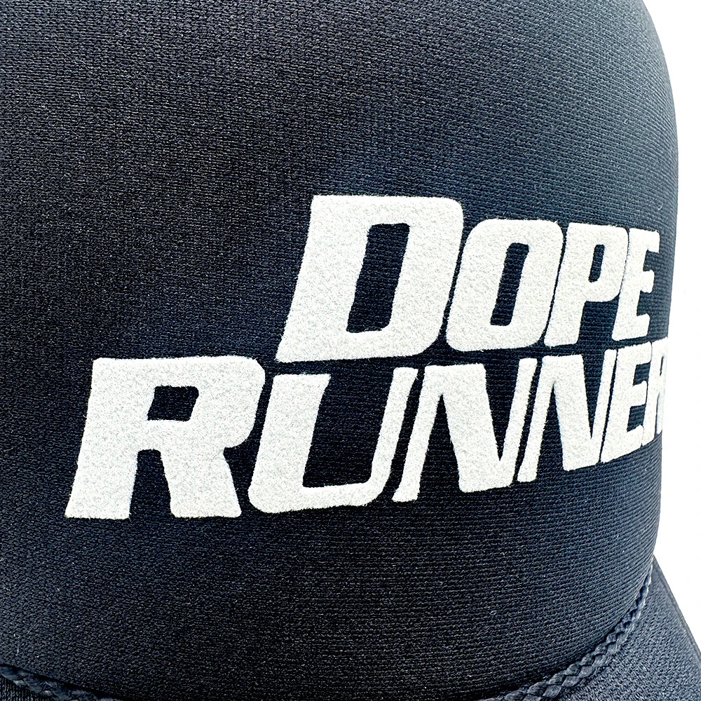 Dope Runner | Black Trucker Hat