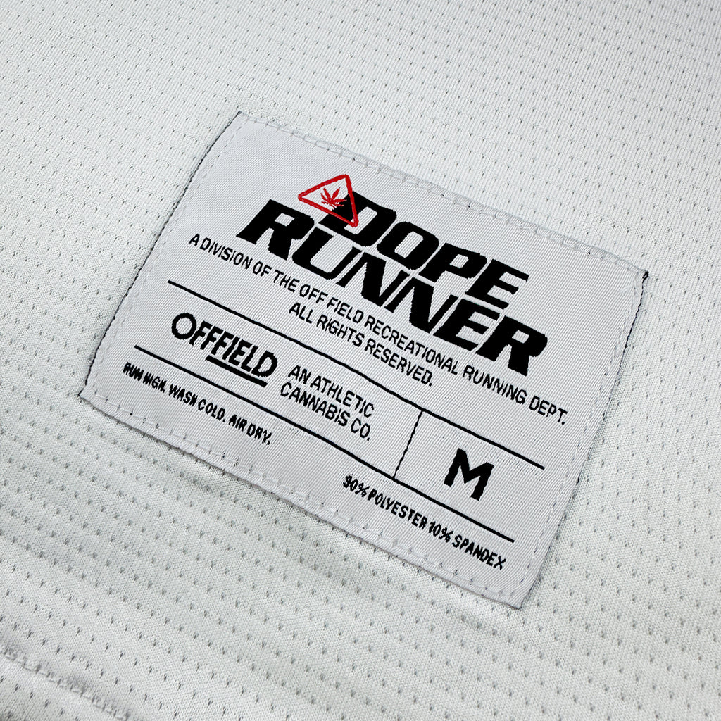 dope runner jersey | womens white â OFFFIELD