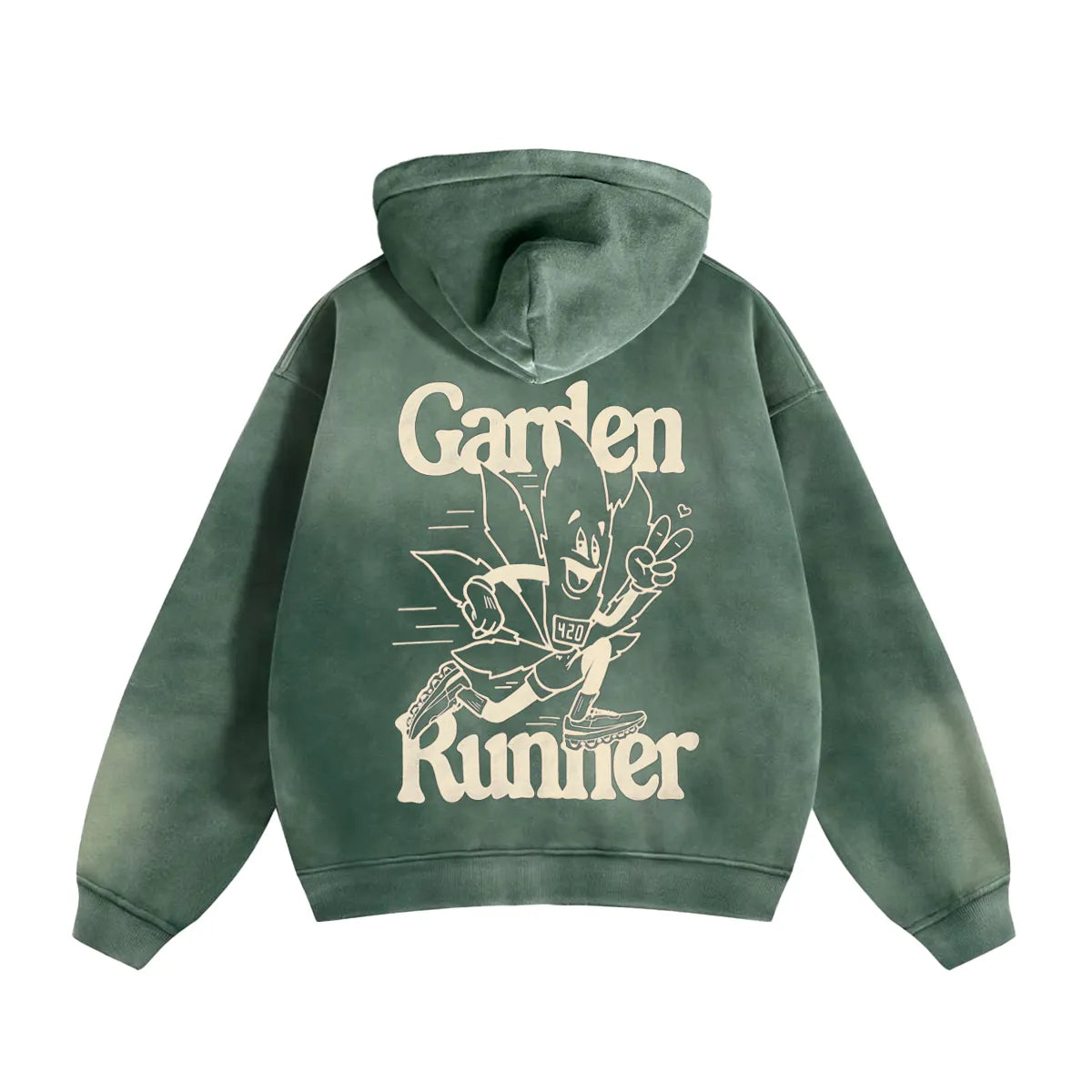 Garden Runner | Zip Up Hoodie