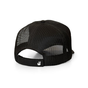 offfield basics | black trucker hat