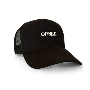 offfield basics | black trucker hat