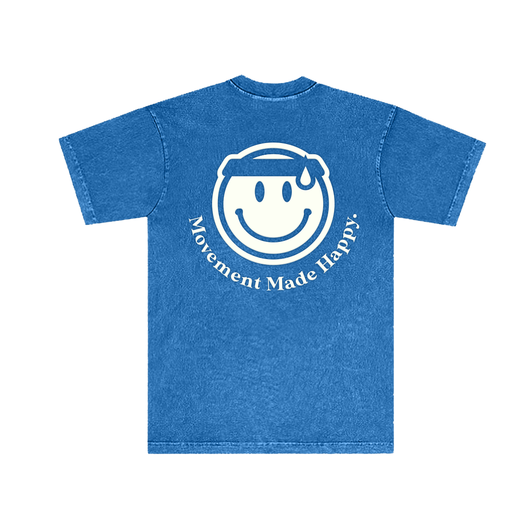 Movement Made Happy | Royal Blue Classic Tee