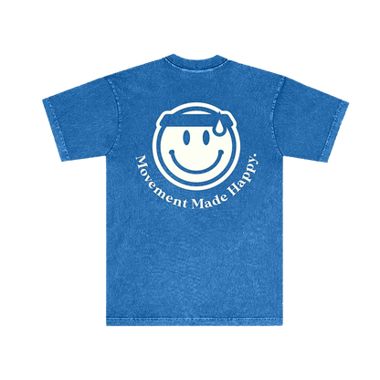 Movement Made Happy | Royal Blue Classic Tee