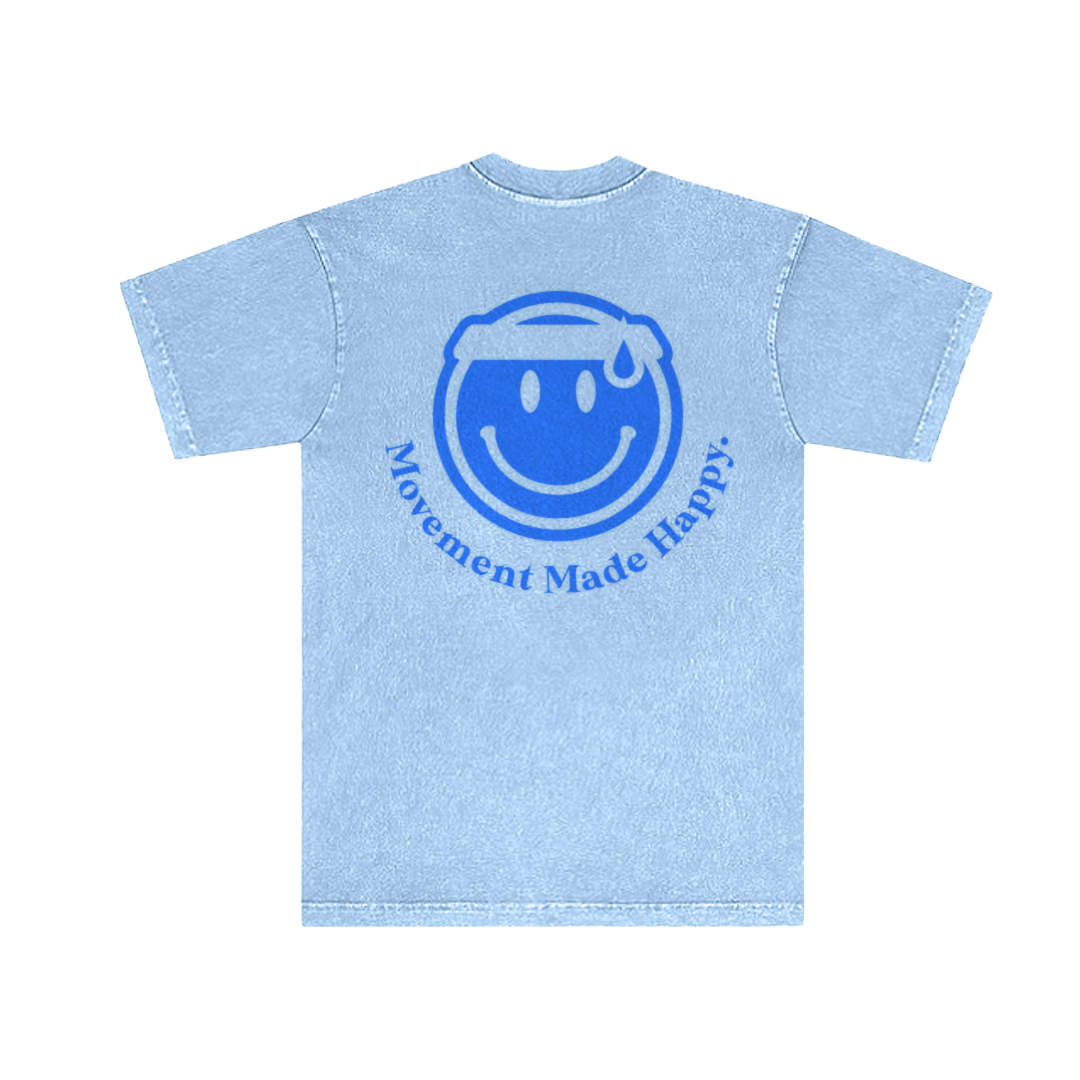 Movement Made Happy | Acid Washed Tee