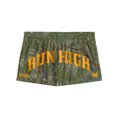 Run High Camo Shorts | 3" Inseam