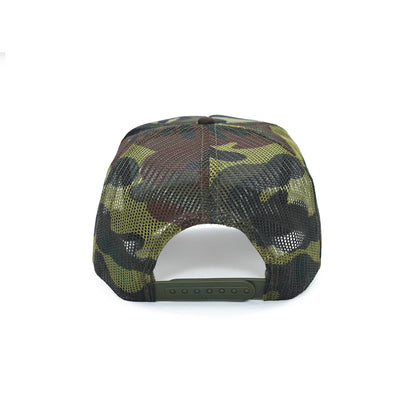 Run High Camo Trucker Hat