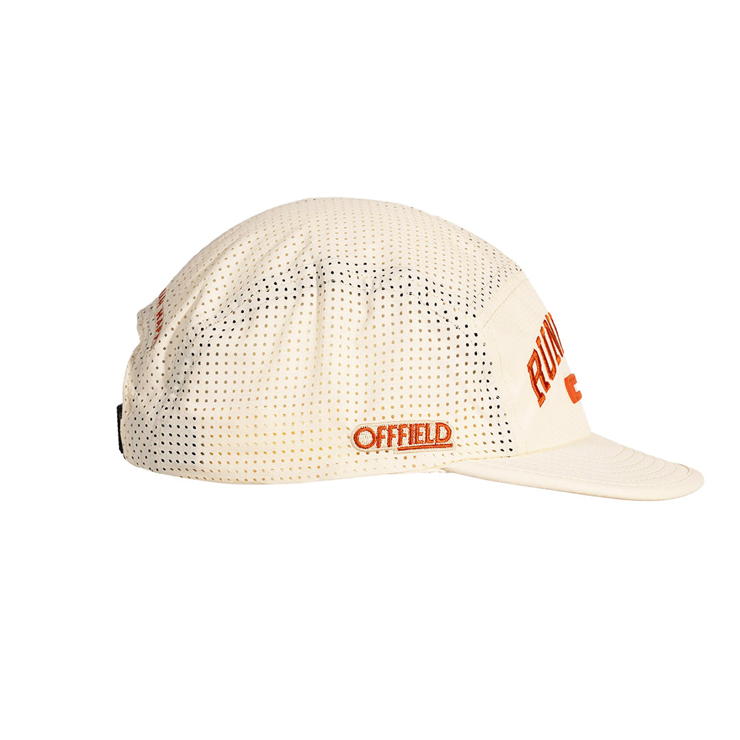 run high cap | cream & blood orange