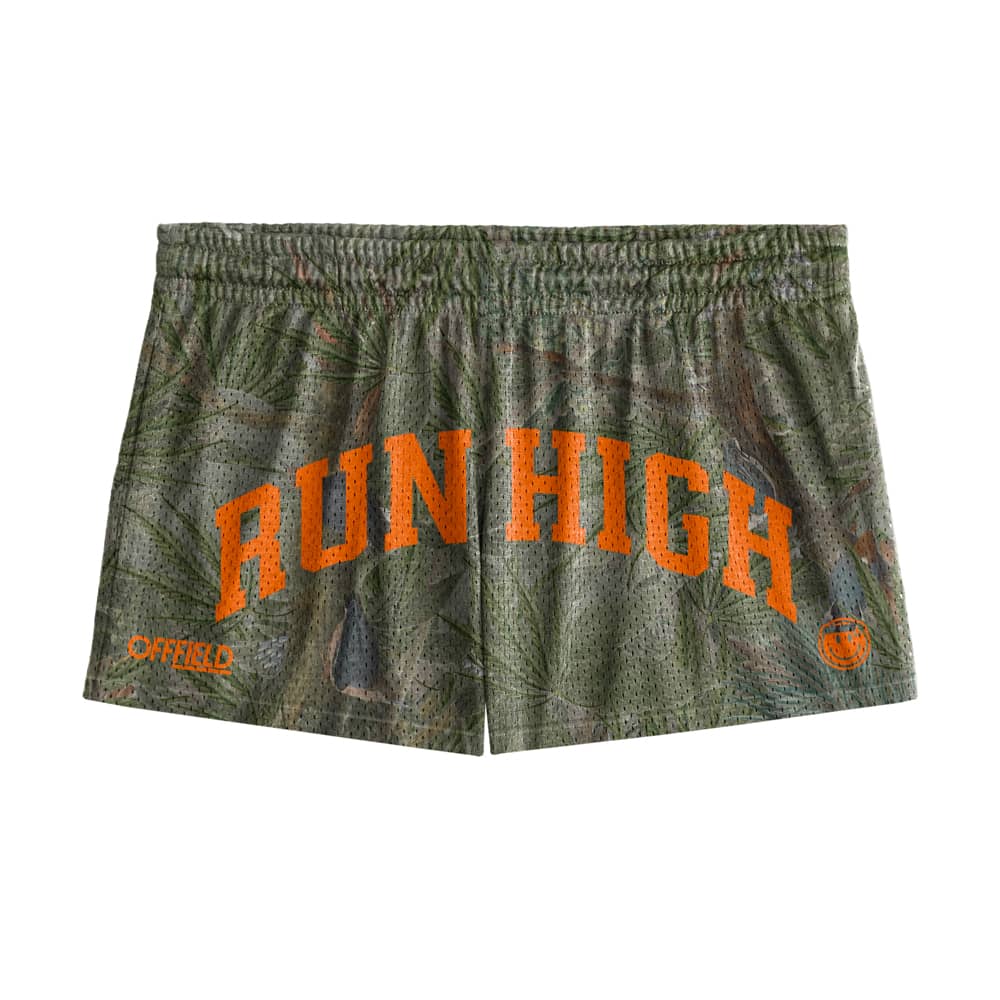 Run High Camobis Shorts | 3" Inseam