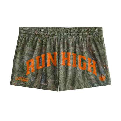 Run High Camobis Shorts | 3" Inseam