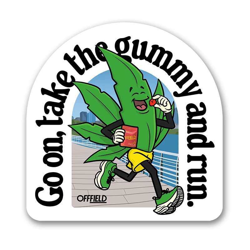 Take the Gummy and Run | Sticker