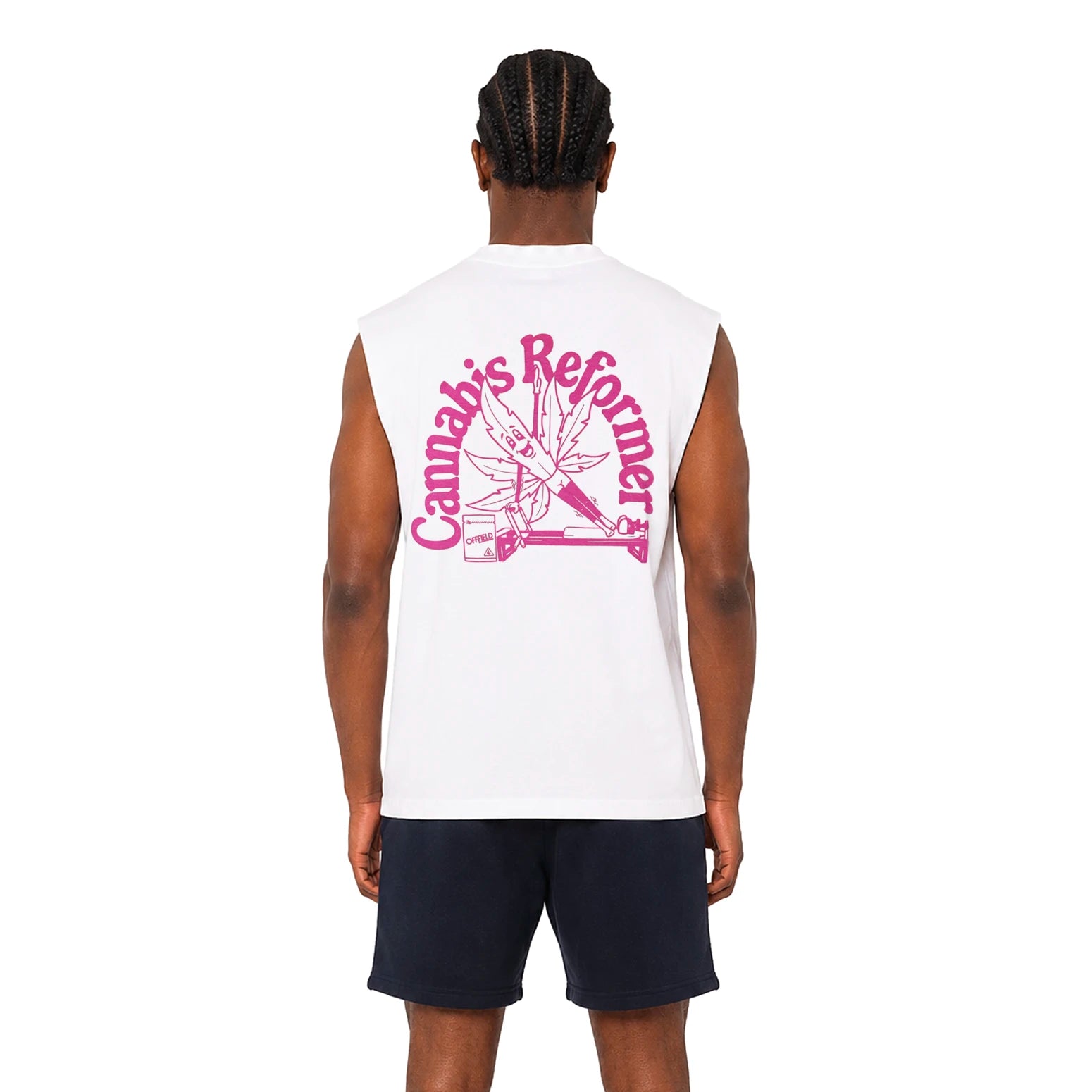 Cannabis Reformer Muscle Tee