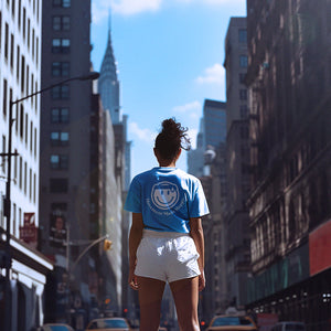 movement made happy | royal blue classic tee