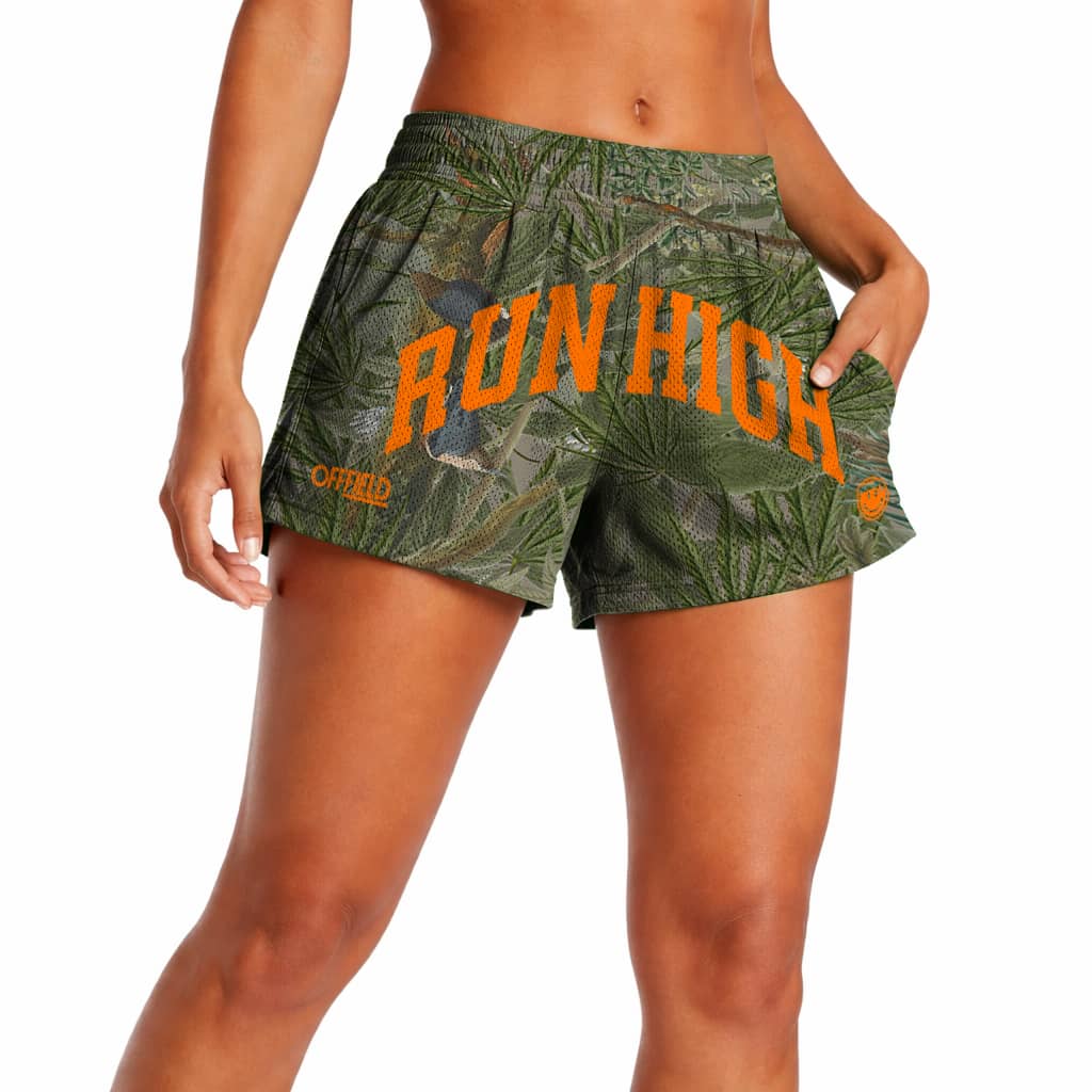 Run High Camobis Shorts | 3" Inseam